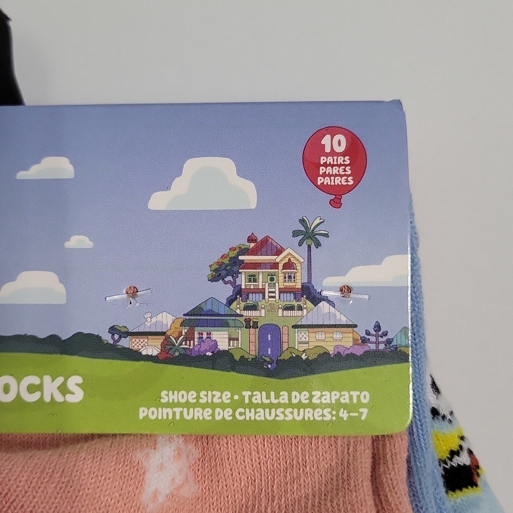 Bluey Quarter Socks Set - Picture 4 of 7